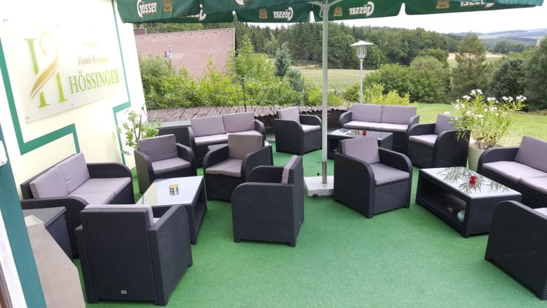 Terrasse, © Hotel Residenz Hössinger Terrasse, © Hotel Residenz Hössinger