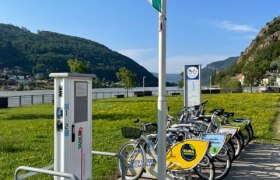 E-Bike Ladestation, © Vera Pulker E-Bike Ladestation, © Vera Pulker