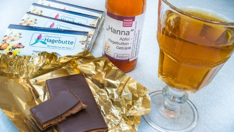 Hagebuttenprodukte für Naschkatzen, © Lichtkrokobustiger Hagebuttenprodukte für Naschkatzen, © Lichtkrokobustiger